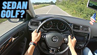 GOLF 'TEN İYİ Mİ ? 2015 VW JETTA 1.6 TDİ DAĞ YOLU POV SÜRÜŞ | İNCELEME