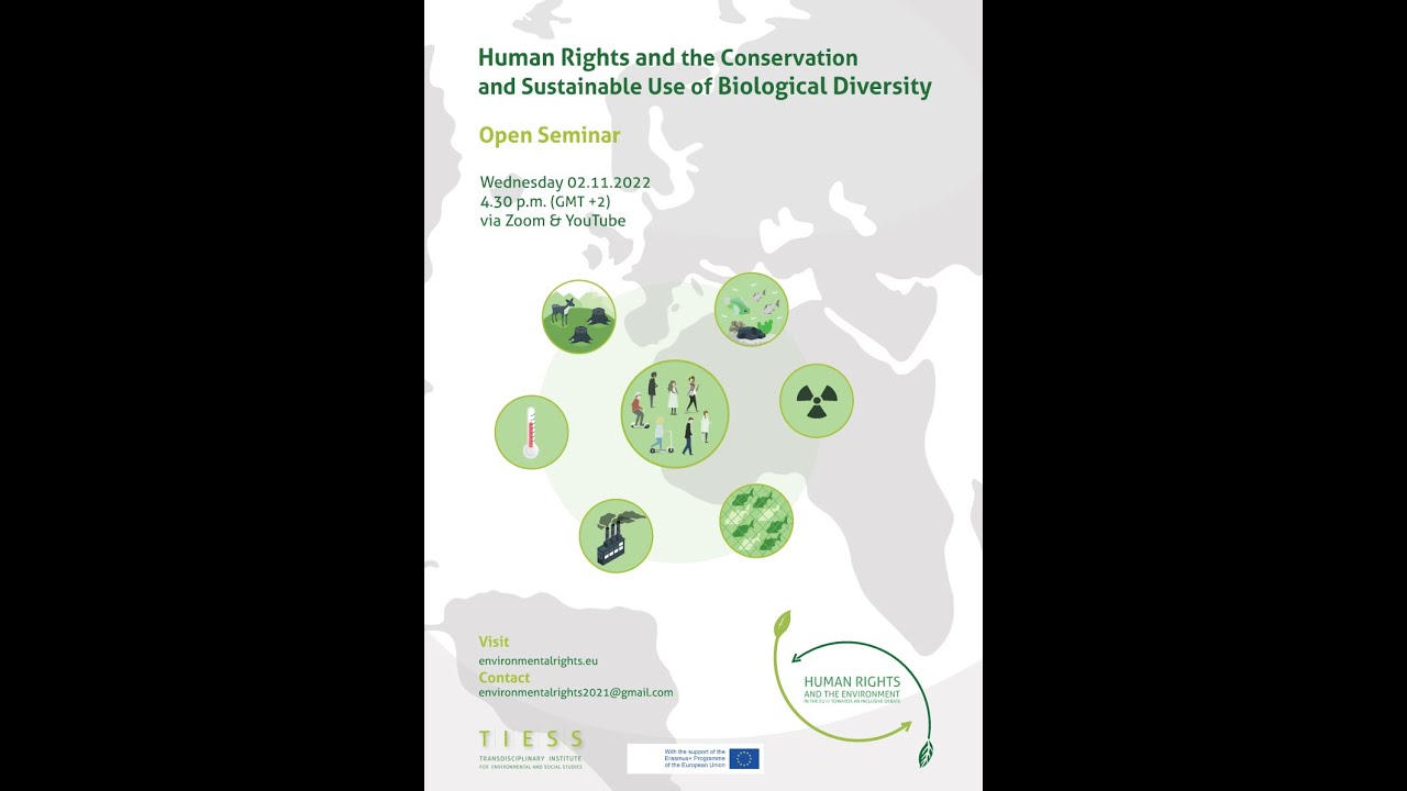 Open seminar | Human rights and the conservation and sustainable use of ...