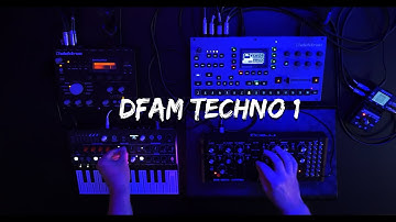 [Saw2F²] #DFAMTECHNO 1 = Moog DFAM + Arturia Microfreak + Elektron Octatrack MKII + Zoom MS-100BT