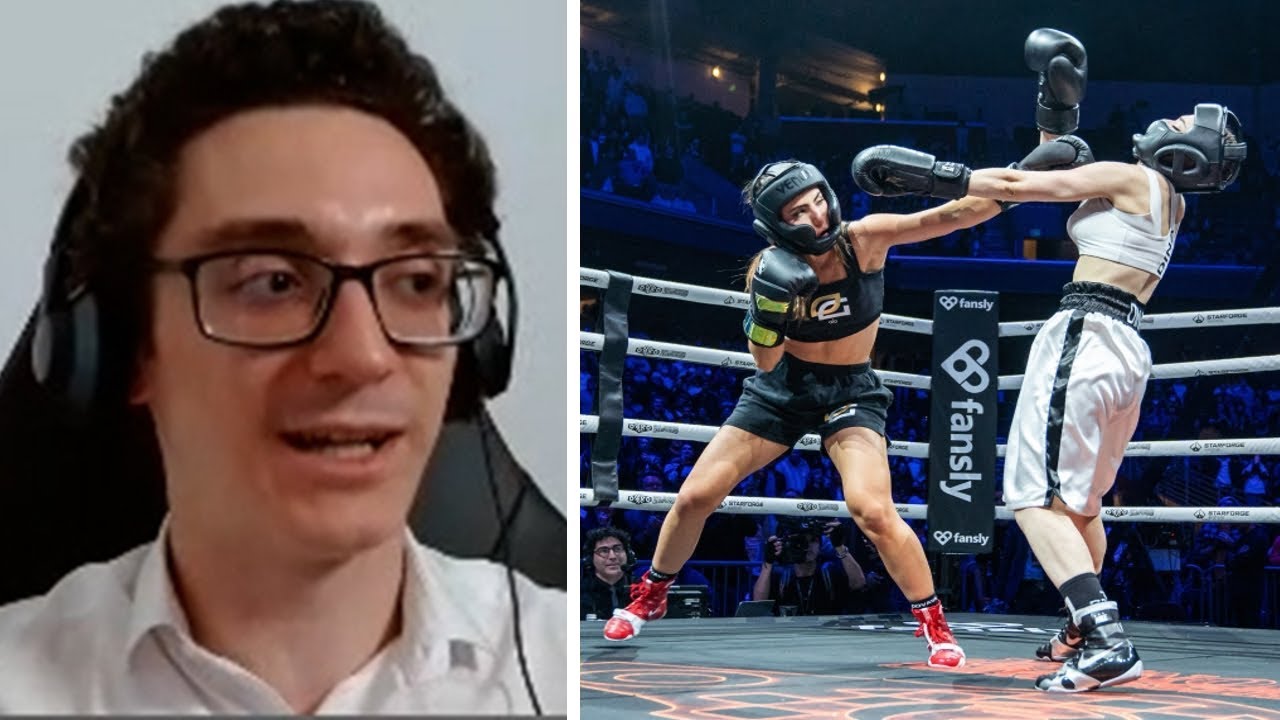 BOXING W/ ANDREA BOTEZ @botezlive !!!! - !socials !po !