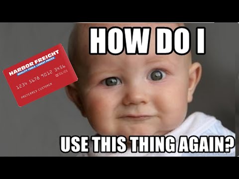 Every Harbor Freight credit card QUESTION you were afraid to ask ANSWERED. PLUS a few 5% bonus tips!