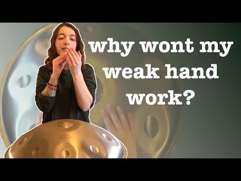 5 Tips For Strengthening Your Non-Dominant Hand // beginner handpan tutorial