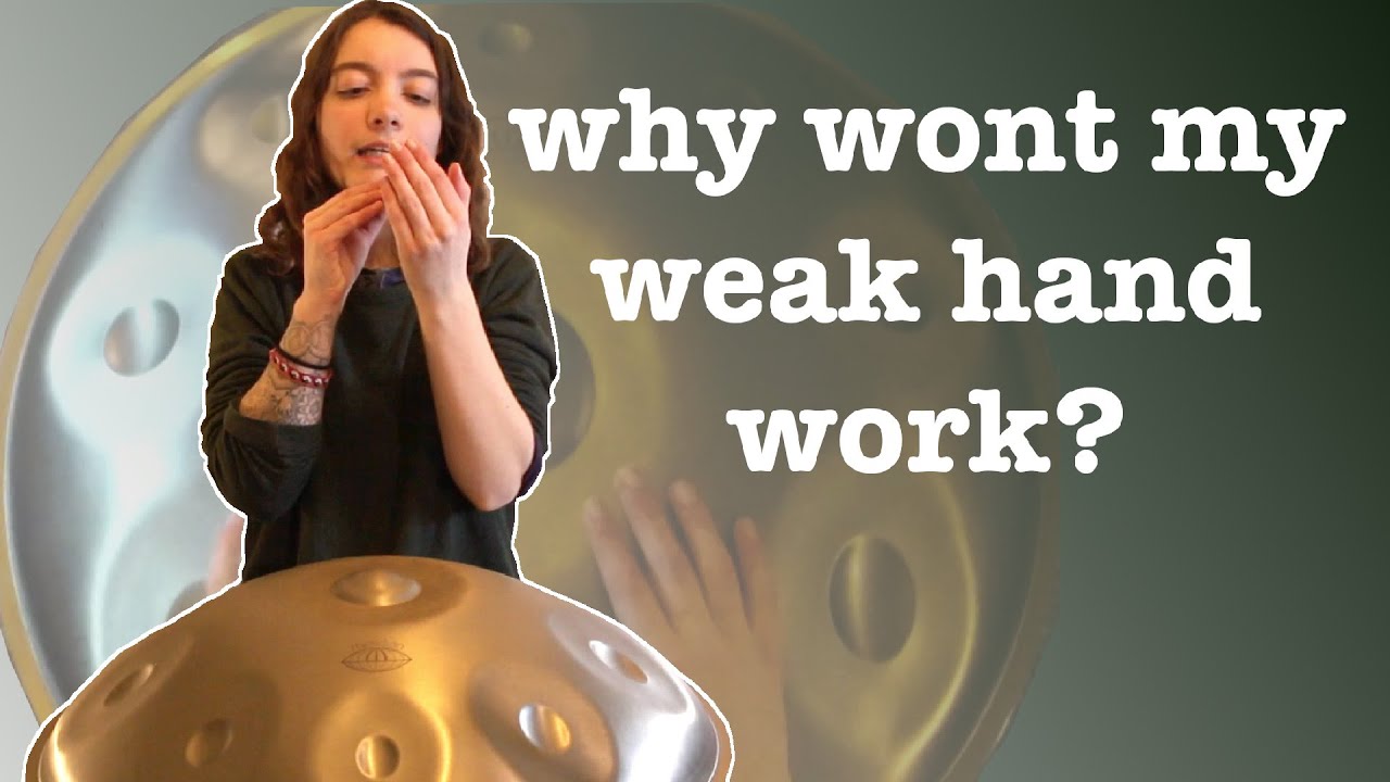 5 Tips For Strengthening Your Non-Dominant Hand // beginner handpan tutorial