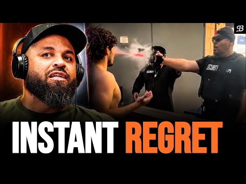 Dude Messed With the Wrong Security Guard! Instant Regret 