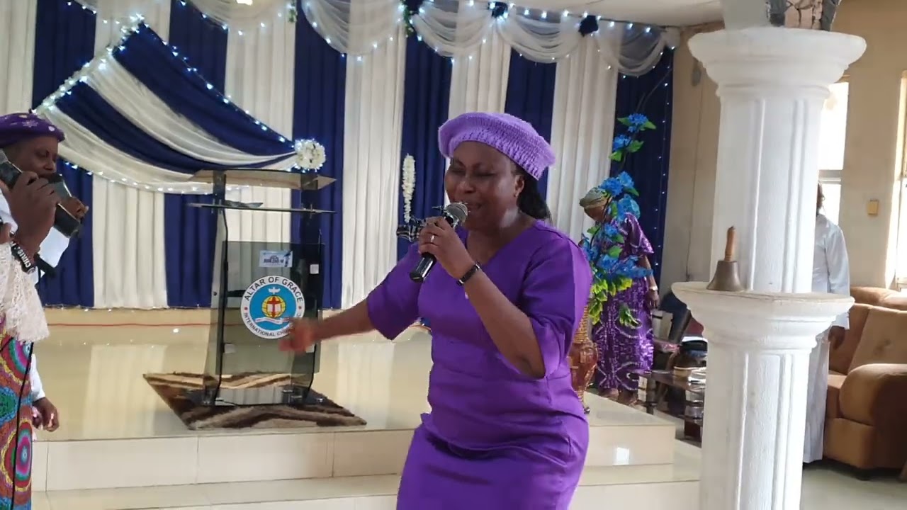 Min. Mary Adedeji praise session @ Altar of Grace Intl Church Otta, Sango Ogun State 27/07/2025