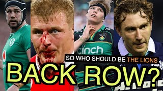 So who should play Back Row for the Lions? | British & Irish Lions 2025