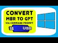 How to convert pendrive  MBR partition style into GPT partition style on Windows 10 | Convert GPT
