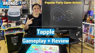 Tapple Gameplay + Review on The Infinity Game Table Arcade1Up - Modern Popular Party Game Arrives!