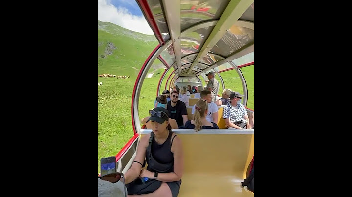SWITZERLAND Train Trip in the Swiss Alps | Please subscribe to my channel❤️