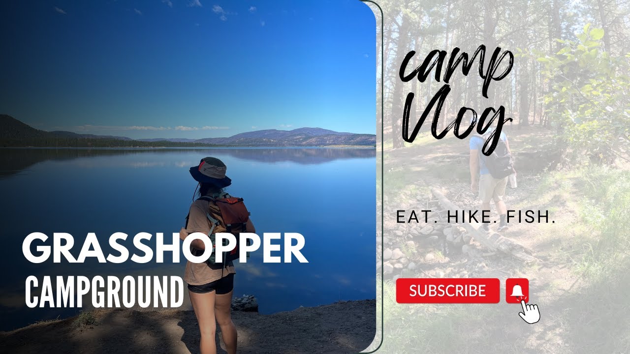 camping at flat campground, lake davis YouTube