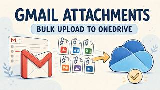 Details How to Save Gmail Attachments to OneDrive Automatically (2026) - 40 Second Demo Update