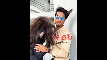 jannat zubair and mr faisu Funny tiktok video jannat zubair new reels video​ today #jannatfaisu​