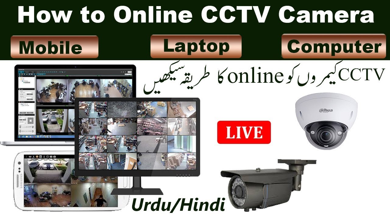 cctv camera connect to mobile YouTube