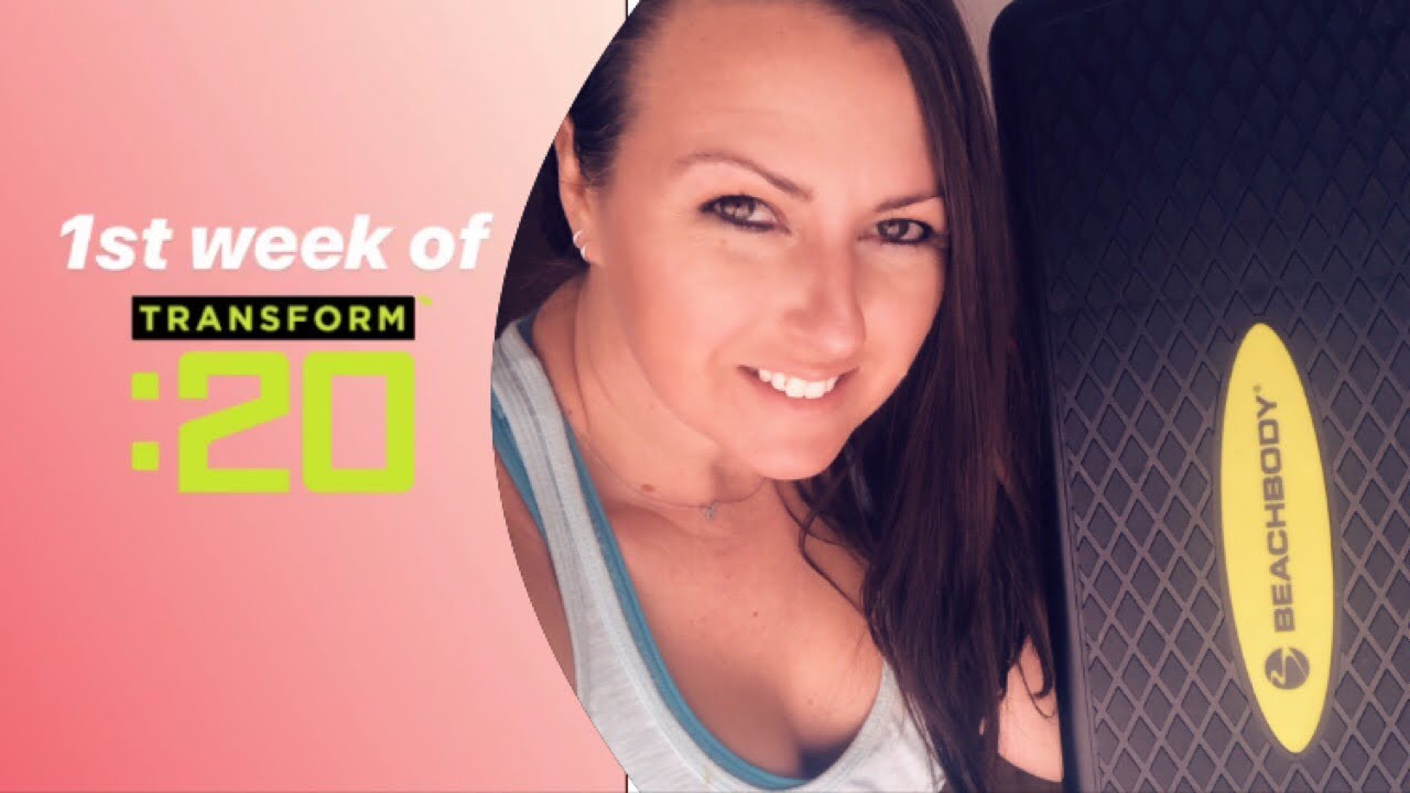 Transform 20 Week 1 & progress photos - YouTube