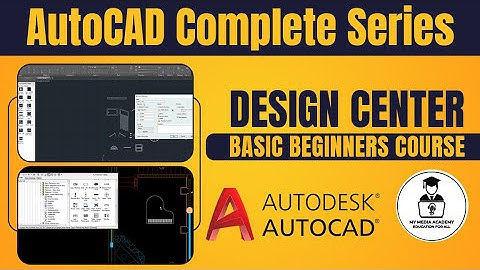 AutoCAD Design Center | How to use Design Center | AutoCAD For Beginner | AutoCAD in Hindi/Urdu |