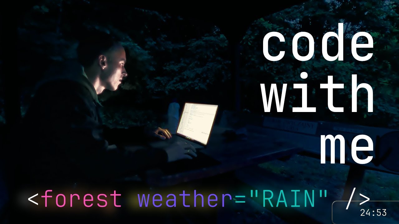 Code with Me | Work with Me | Deep Focus Sounds in Rainy Forest for better focus and concentration