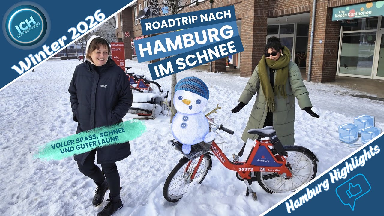 ||- Hamburg - Wintertief Elli ein Roadtrip im Schnee -||