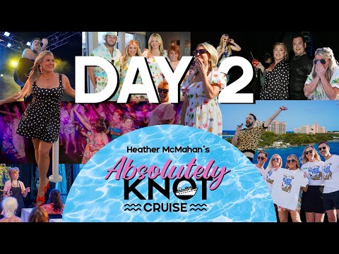 Family Feud, Paint & Pour, Stand Up & MORE! | Heather McMahan's Absolutely Knot Cruise | Day 2 VLOG