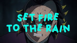 Edit Audio Set Fire To The Rain - Adele