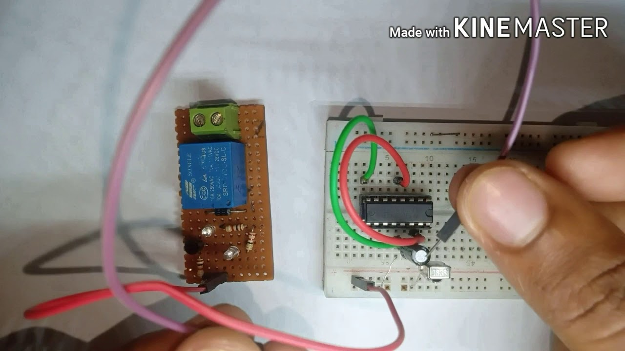Remote Control Switch.Remote Switch Circuit For ON/OFF Light And Fan By ...