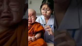 choti jehi zindagi so cute little monk trendingshorts viralvideo whatsappstatus youtubeshorts