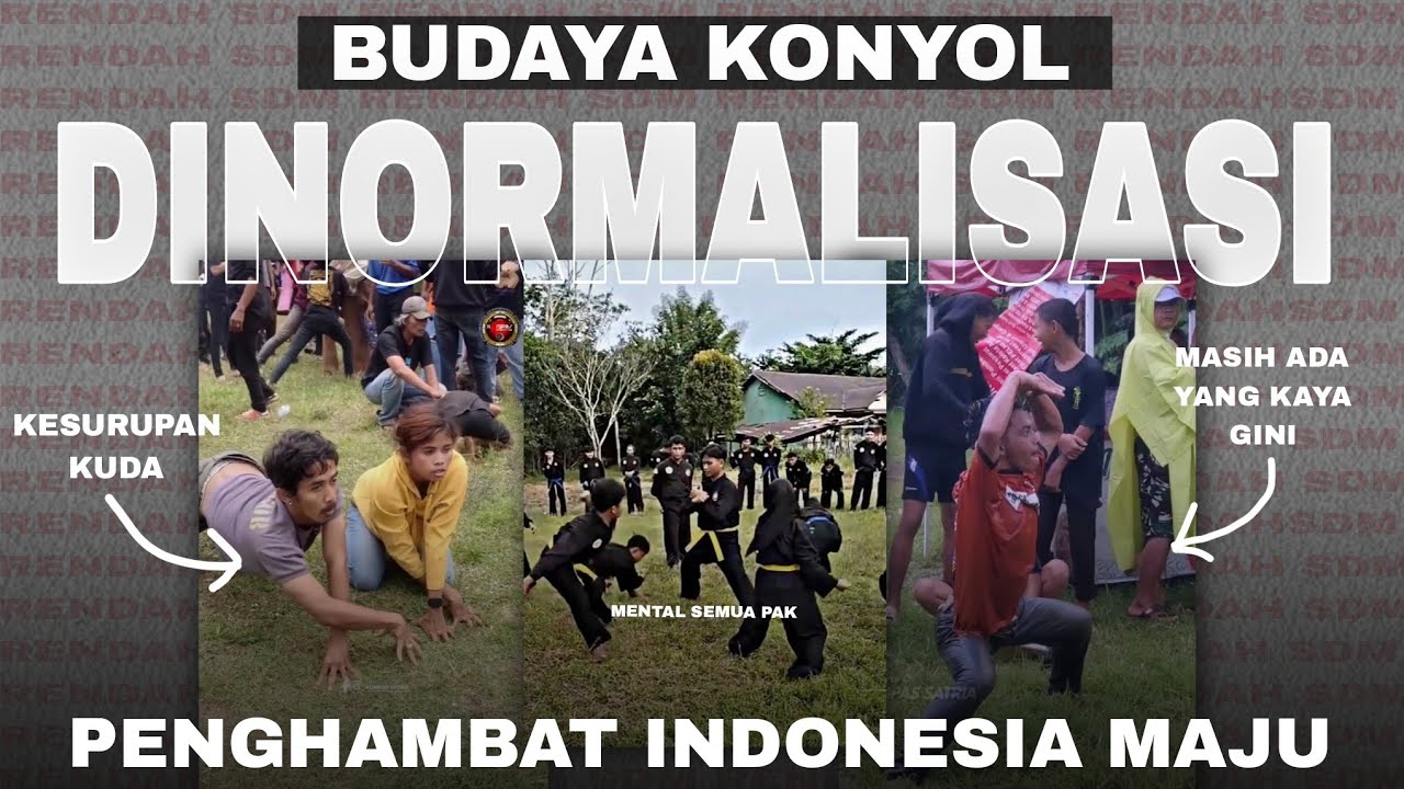 Kenapa Orang Indonesia Terus Melakukan Hal Bodoh?