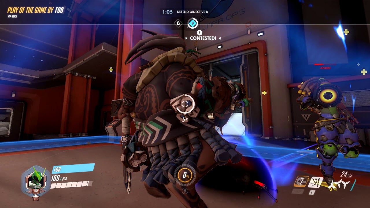 SUPER GENJI ULT ANA AND ZARYA COMBO!