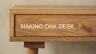 How to make a wooden desk // DIY