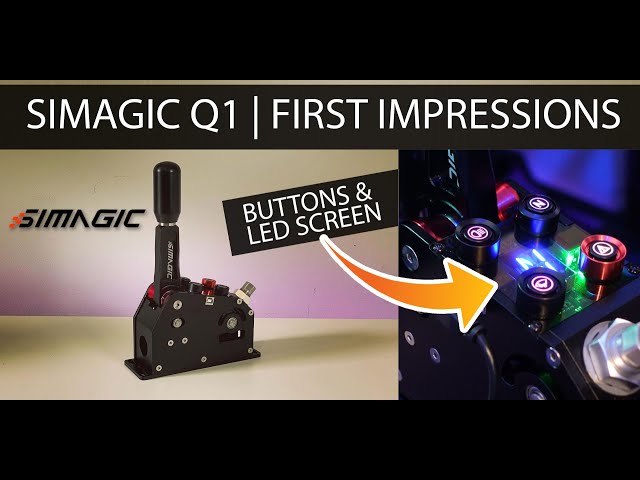 Simagic's new Sequential Shifter | Simagic Q1 | First Impressions