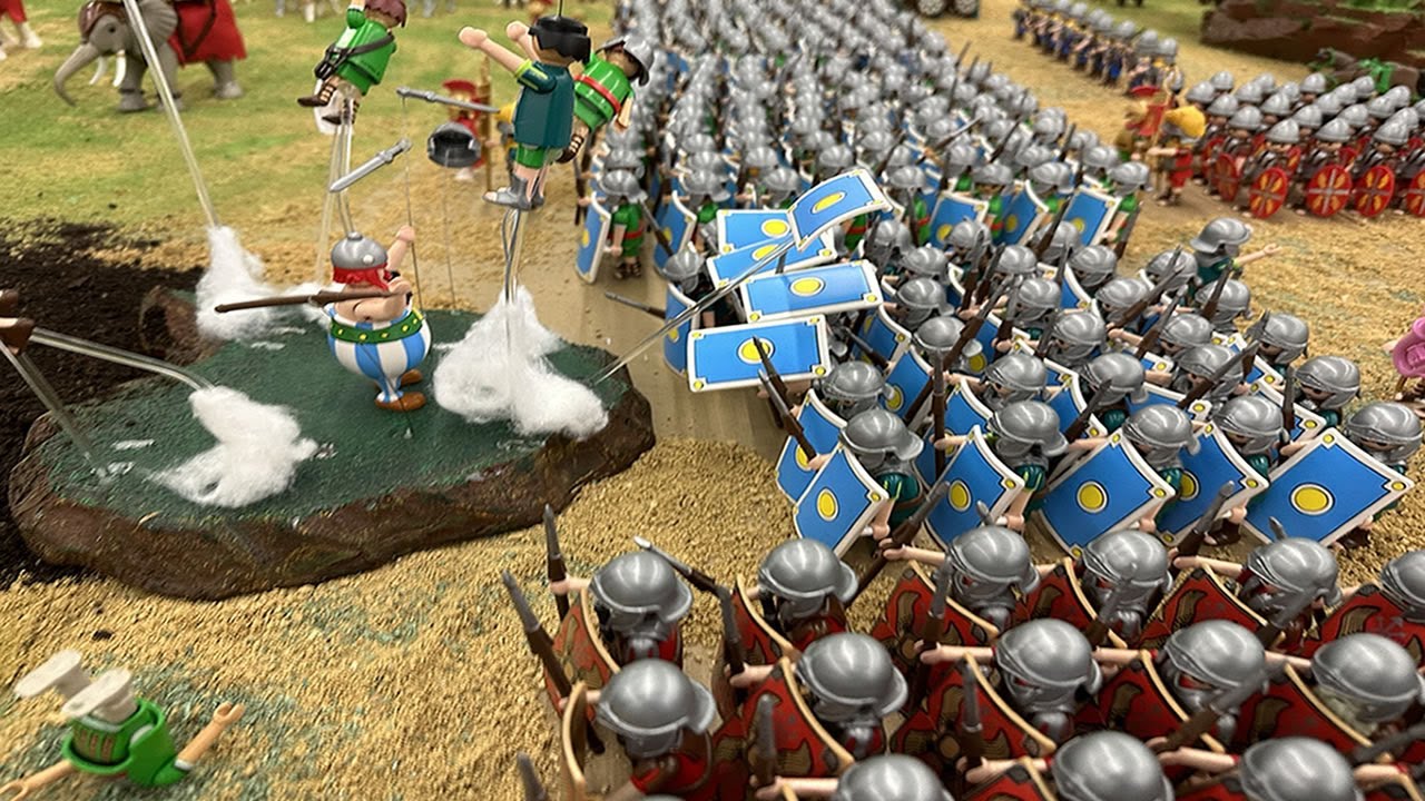 THESE ROMANS ARE CRAZY ⭐ Playmobil Asterix and Obelix Vs Romans