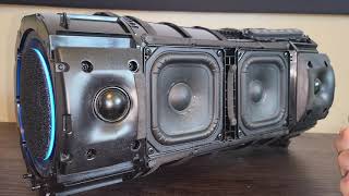 Sony SRS xg500 hertz bass test, how low can she go!!!