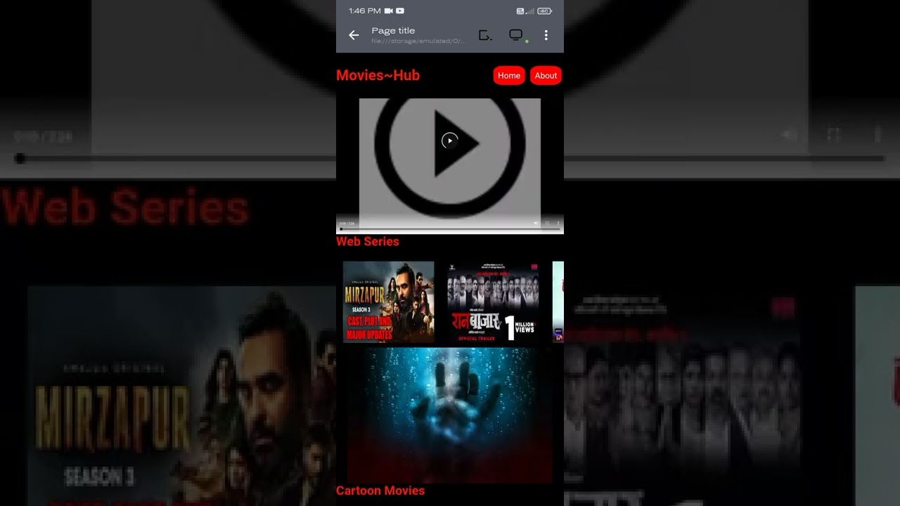 creating an video sharing website