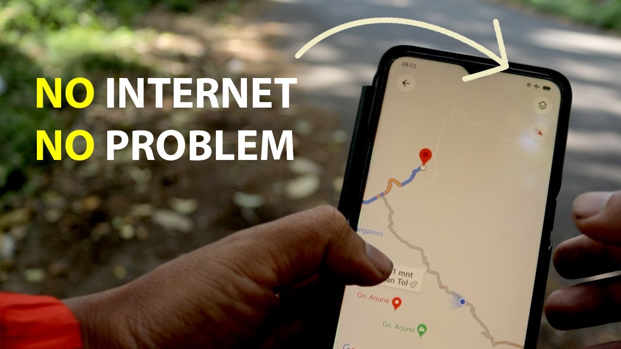 Cara menggunakan Google Maps tanpa internet, sinyal, paket data, atau download peta offline