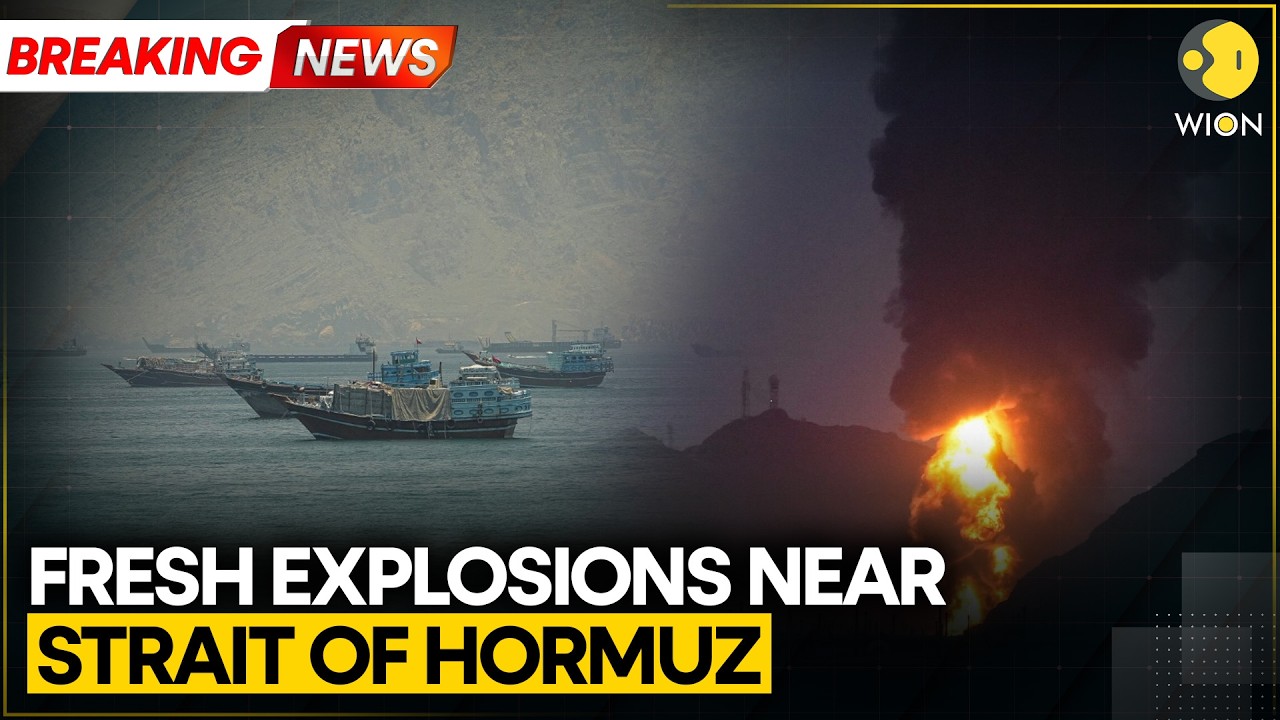 US-Iran War: Fresh Explosions Near Strait Of Hormuz, Shipping Route On Edge | Breaking