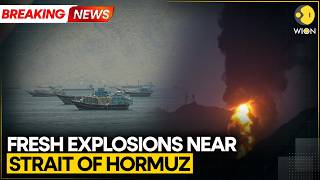 US-Iran War: Fresh Explosions Near Strait Of Hormuz, Shipping Route On Edge | Breaking