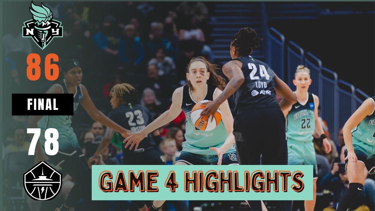 New York Liberty at Seattle Storm Highlights May 30, 2023 YouTube