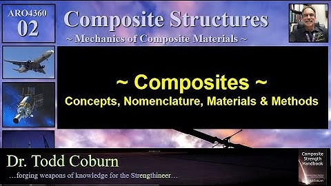 Composites: L-02 Concepts, Nomenclature, & Materials