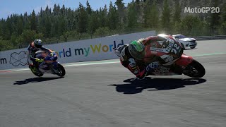 MotoGP 20 Career Mode Part 18 - Baldassarri Struggles Whilst Luthi Triumphs