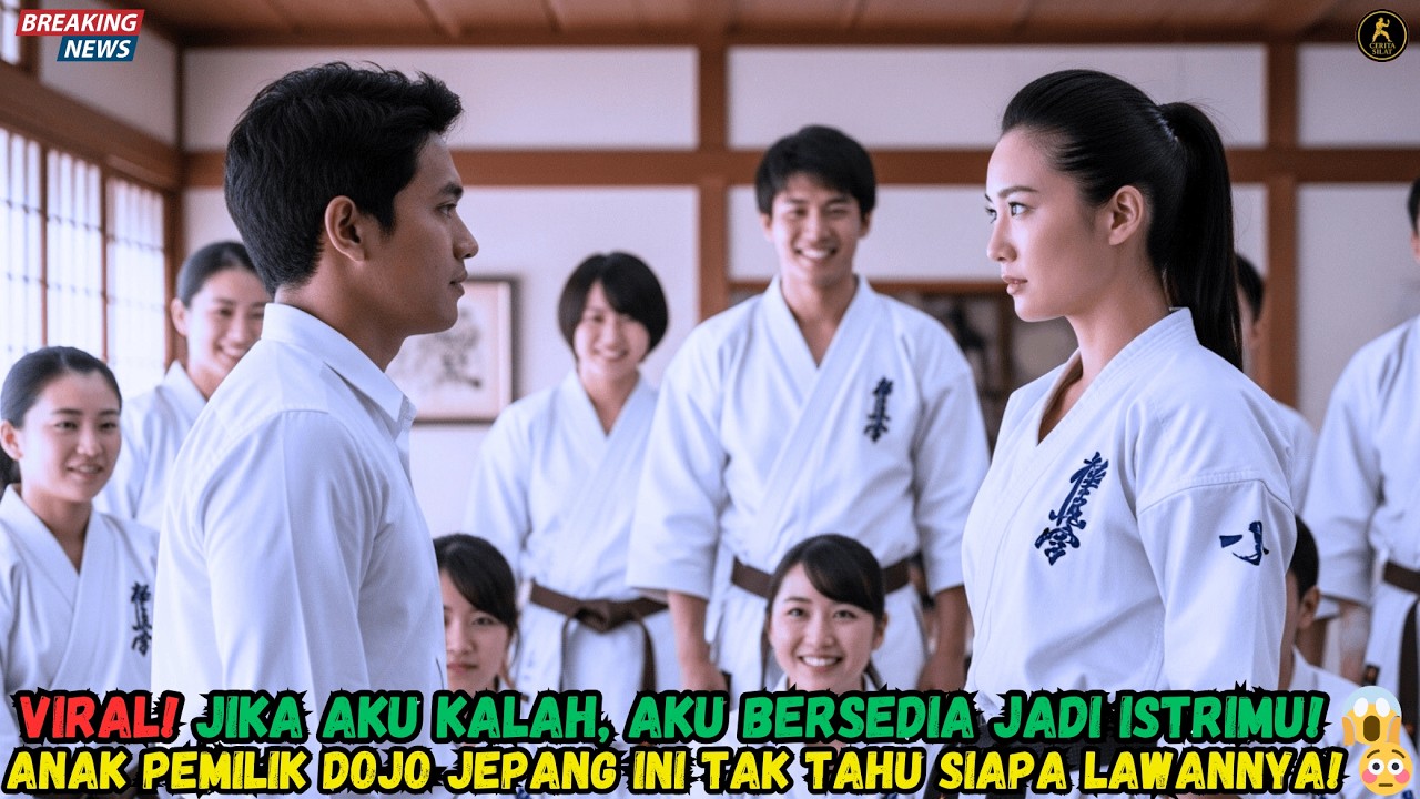 😱JIKA AKU KALAH AKU BERSEDIA JADI ISTRIMU! KISAH CINTA TKI PENCAK SILAT DAN ANAK PEMILIK DOJO KARATE