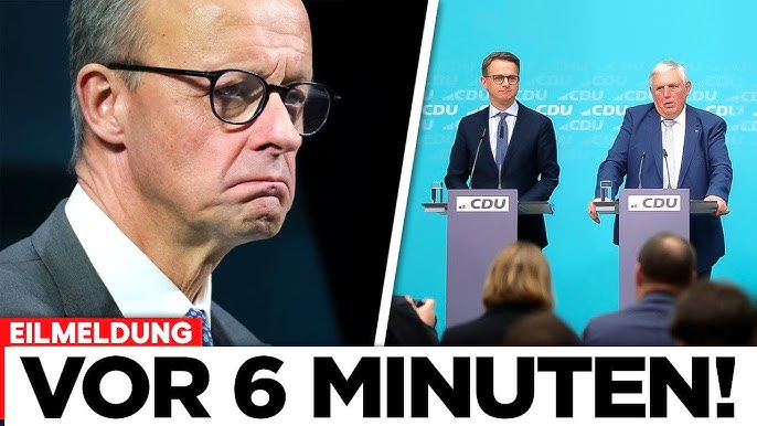 SCHOCK! CDU fordert Merz zum Rücktritt auf! - YouTube