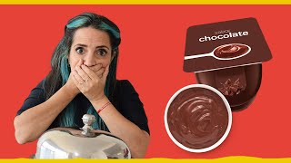 INTENTO Hacer Un Postrecito de Chocolate IGUAL al del Súper  Paulina Vs. El Súper E26