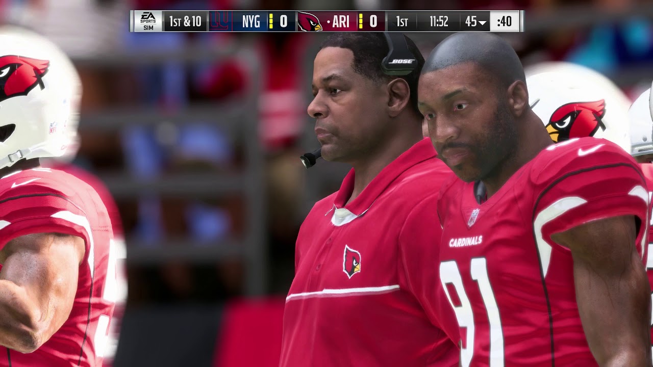 Madden Nfl 19 New York Giants Vs Arizona Cardinals Offseason