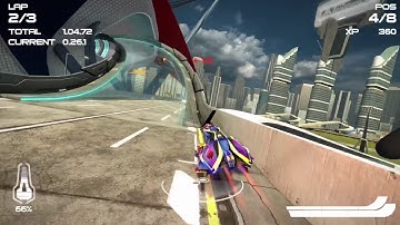 WipEout 2048 Omega Collection - Event 7 Rockway Stadium A Class Race Elite Pass