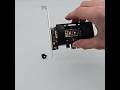 NVMe M.2 PCIe Adapter Card Noctua 40mm Fan Mount Cooling Shroud