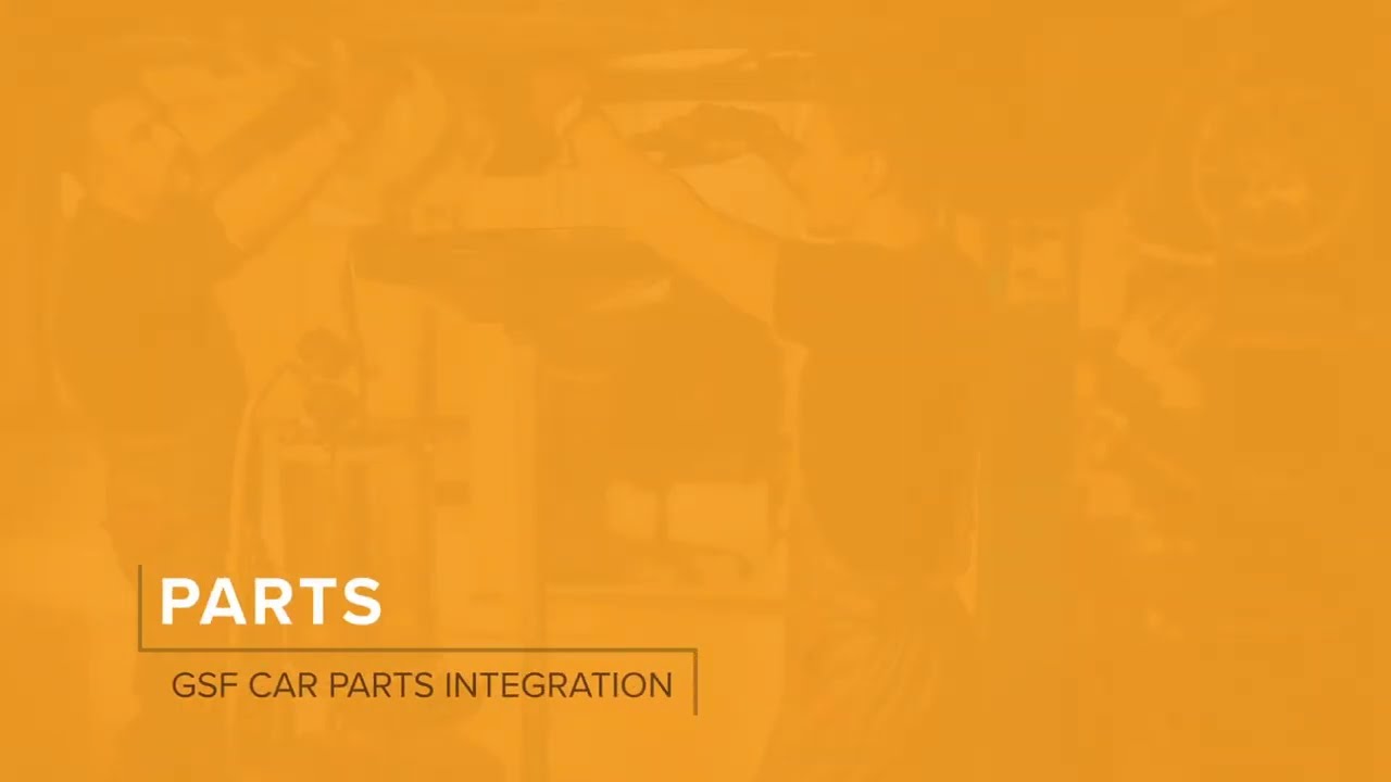 Virtual Garage Manager - Integration with GSF Car Parts