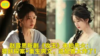 赵露思新剧《攻玉》未拍先火:捉妖探案+重生爽文,这配置太炸了!