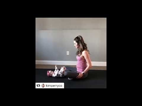 Diastasis Recti Healing Exercise - TVA Breathing and Kegel by @KimPerryco