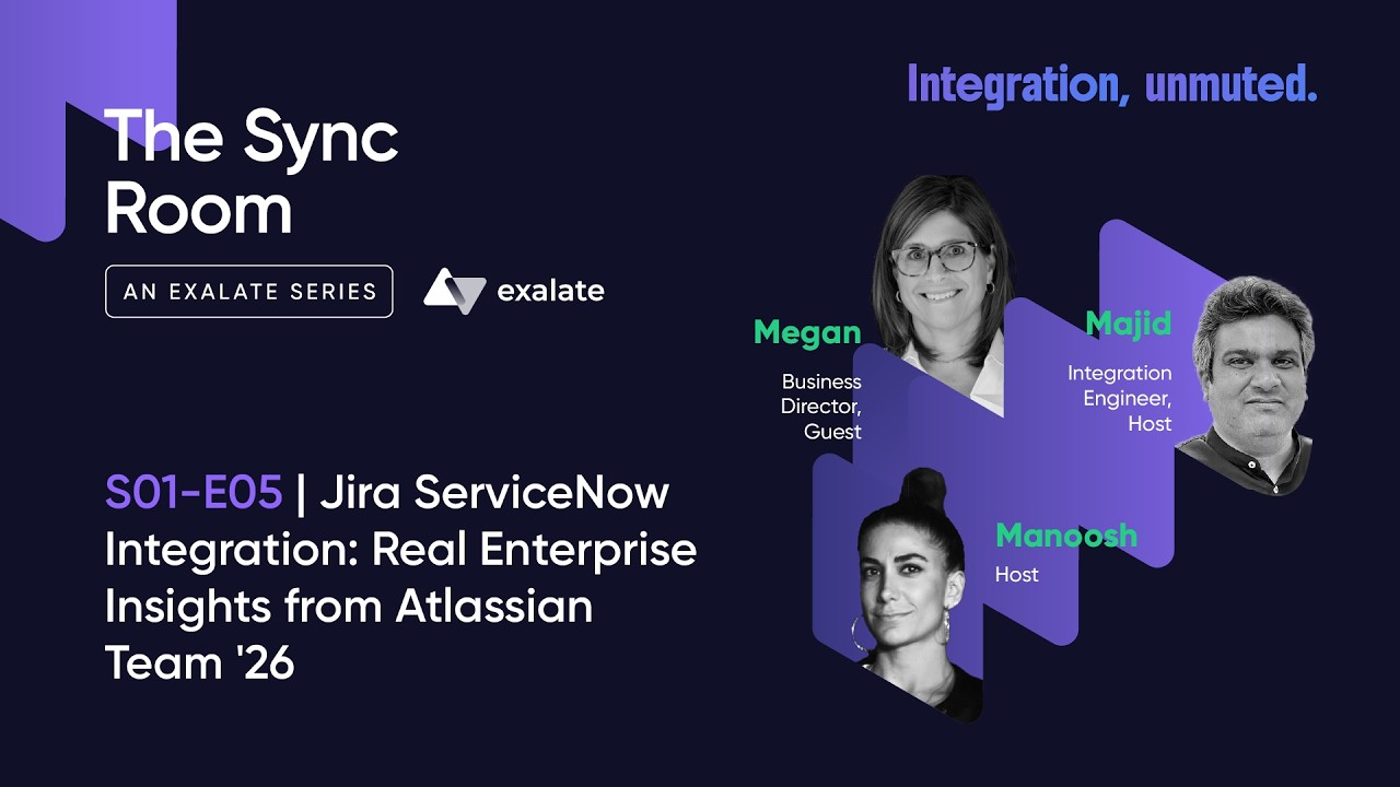 The Sync Room, Episode 5: Jira ServiceNow Integration: Real Enterprise Insights (Atlassian Team 26)