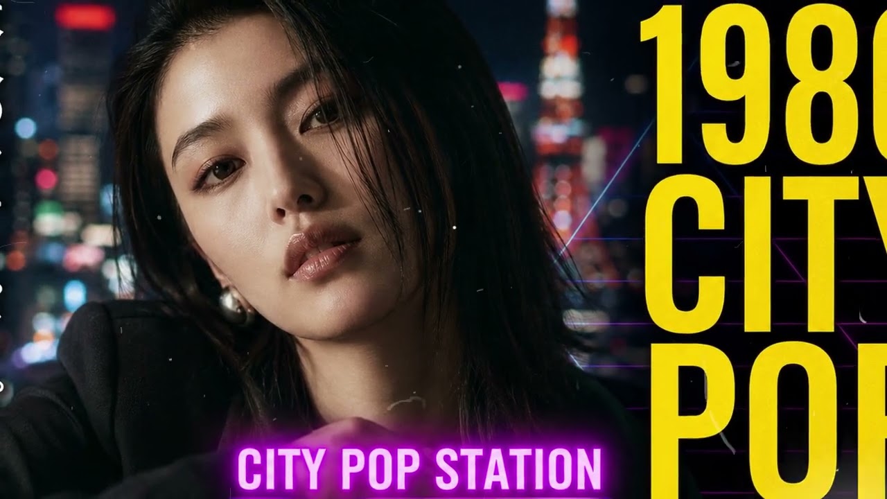 1980s JAPANESE CITY POP｜ネオンの街｜Neon Lights Glow 🌇【Playlist
