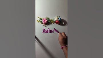 #artinthegrains #calligraphy #handwriting #sandart #nameart #shorts #asmr #satisfying #aswini #art